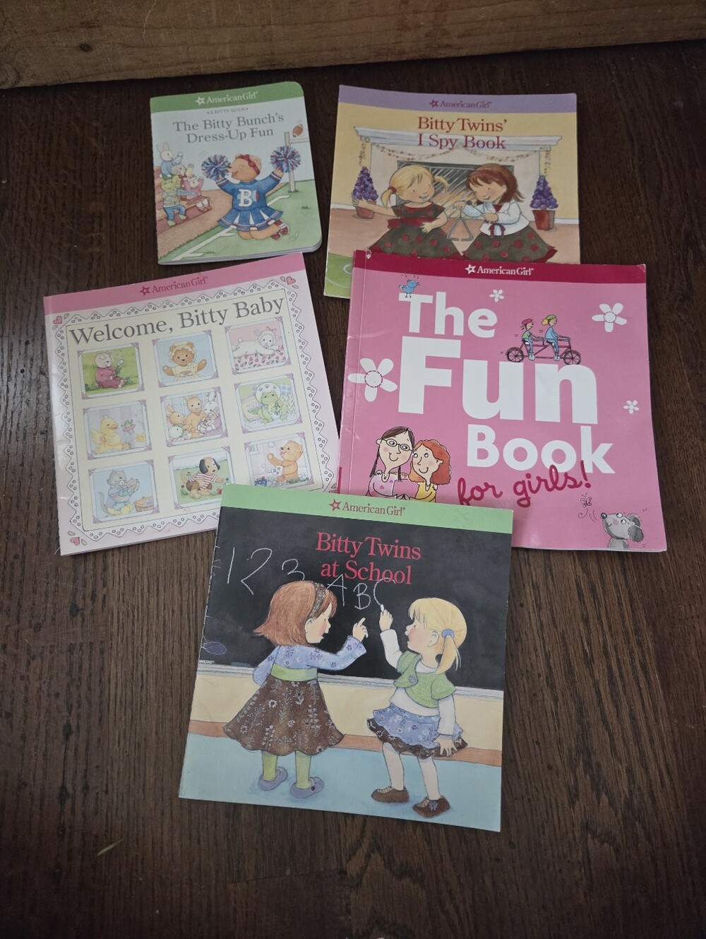 American Girl Bitty Book Lot